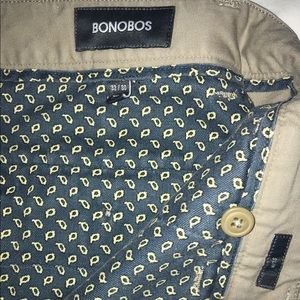Bonobos Stretch Washed Chino, khaki/slim 32x30